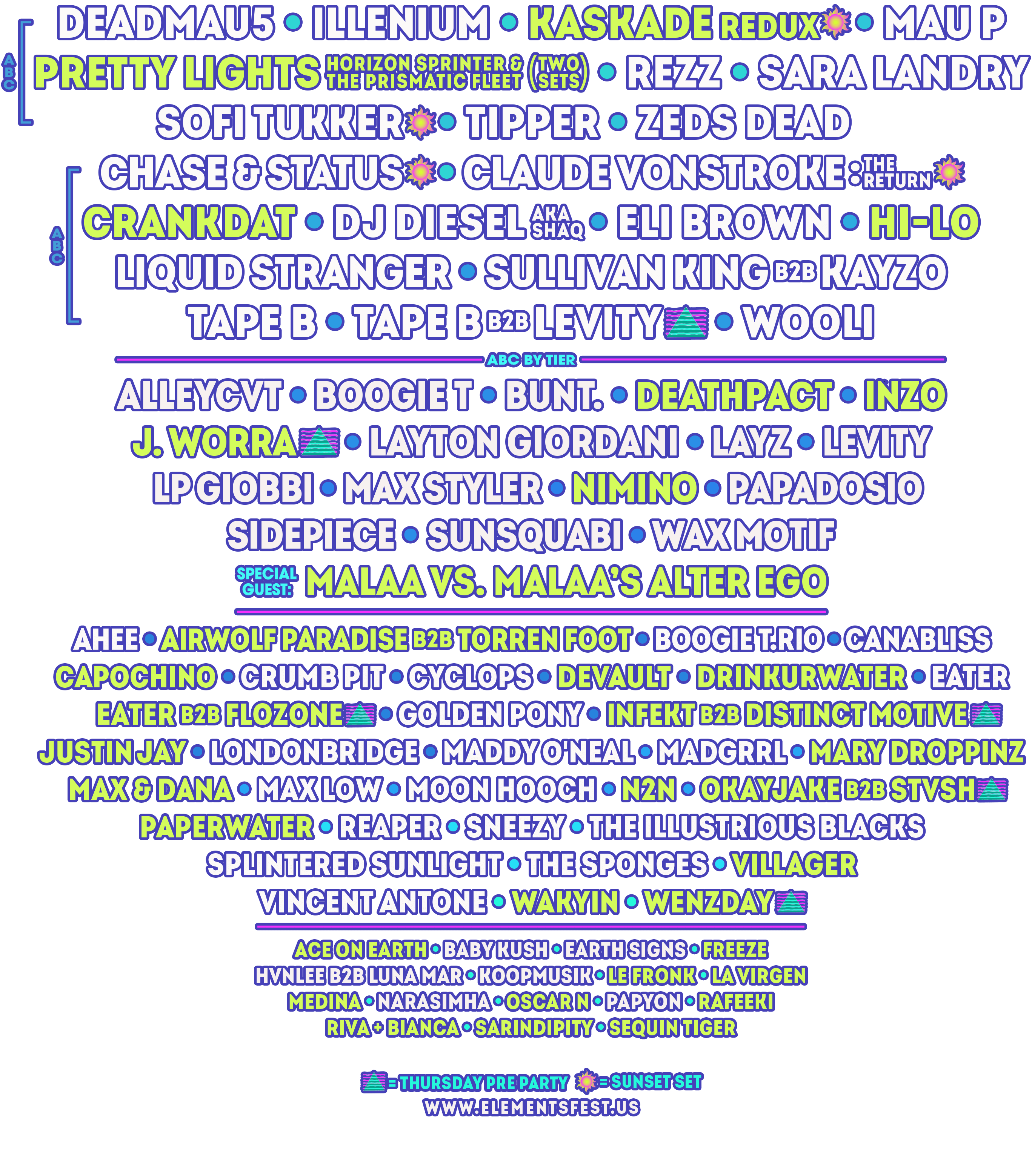 lineup